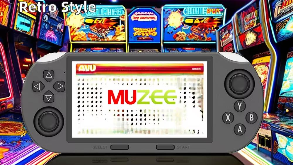 MUZEE: Мощная портативная консоль с более чем 30 тыс. игр